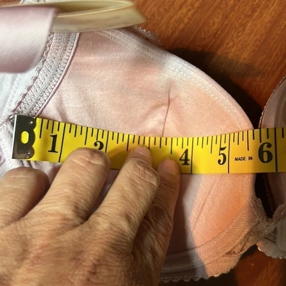 Wacoal La Vie Aisee blush pink padded push-up NWT lace adjustable bra size 32A‎ - Picture 13 of 15